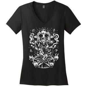 Cult The Lamb Women's V-Neck T-Shirt