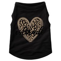 Colorado Tee Leopard Print Heart Graphic Doggie Tank