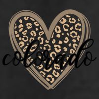 Colorado Tee Leopard Print Heart Graphic Hat