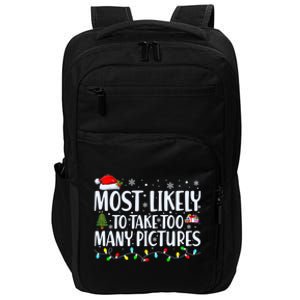 Christmas Tree Lights Most Likely To Take Too Y Pictures Gift Impact Tech Backpack