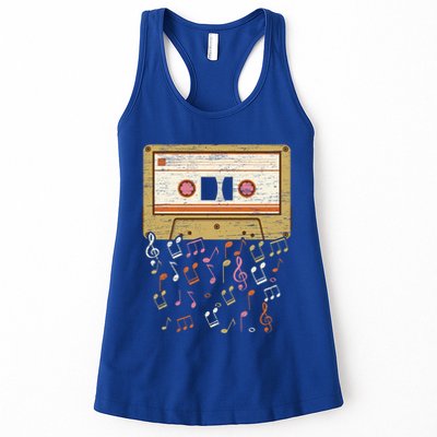 Cassette Tape Music Lover National Retro Day Cute Gift Womens Tank Top