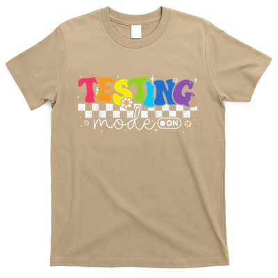 Cute Testing Mode On Testing Day Motivational Teacher T-Shirt