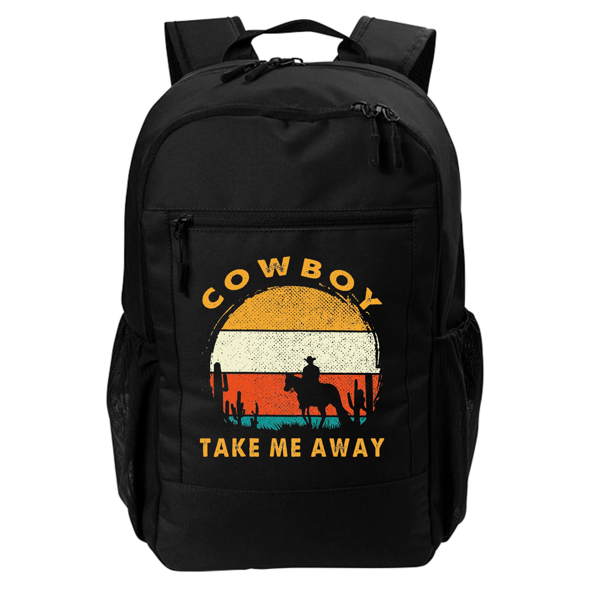 Cowboy Take Me Away S Vintage Country Music Backpack