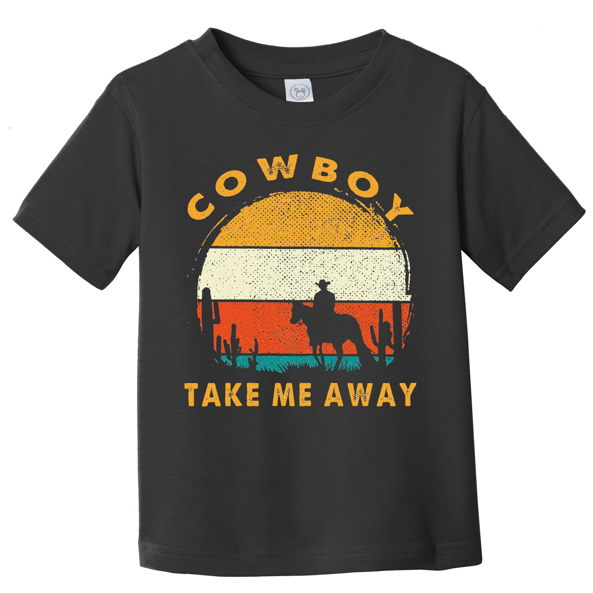 Cowboy Take Me Away S Vintage Country Music Toddler T-Shirt