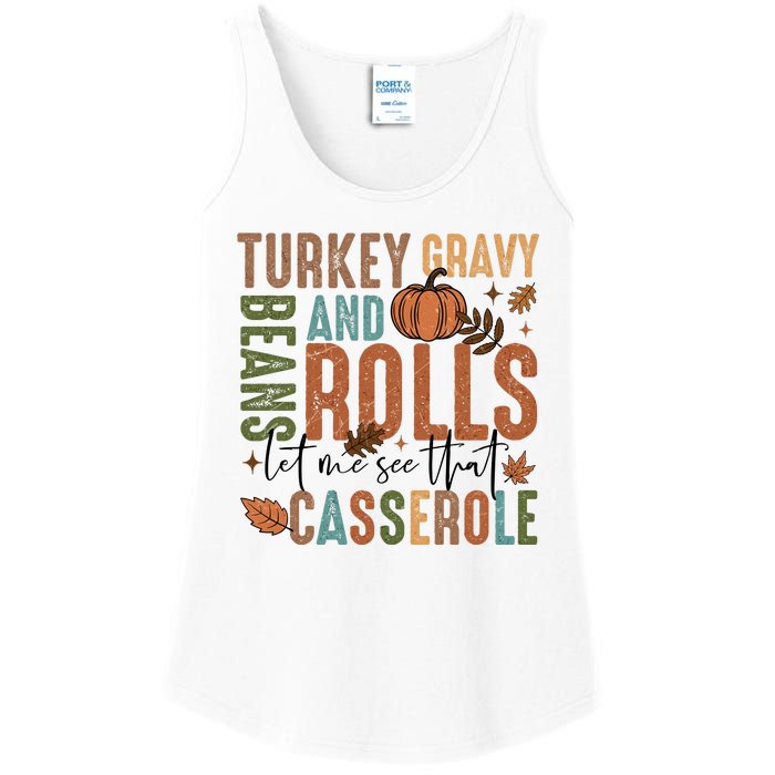 Cute Thanksgiving Mashup Ladies Essential Tank