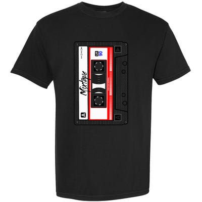 Cassette Tape Music Mix Audio 90s Party 80s Outfit Cassette Garment-Dyed Heavyweight T-Shirt