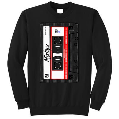 Cassette Tape Music Mix Audio 90s Party 80s Outfit Cassette Sweatshirt