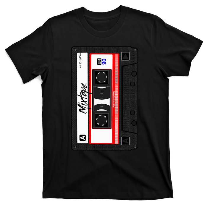 Cassette Tape Music Mix Audio 90s Party 80s Outfit Cassette T-Shirt