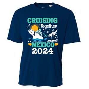 Cruising Together Mexico Vacation 2024 Cruise Ship Cooling Performance Crew T-Shirt