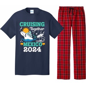 Cruising Together Mexico Vacation 2024 Cruise Ship Pajama Set