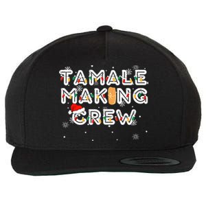 Christmas Tamale Making Crew Wool Snapback Cap