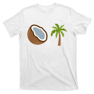 Coconut Tree Meme Patriotic Kamala Statement Usa Democrat T-Shirt