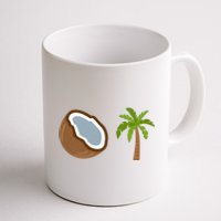 Coconut Tree Meme Patriotic Kamala Statement Usa Democrat Coffee Mug