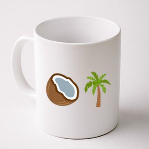 Coconut Tree Meme Patriotic Kamala Statement Usa Democrat Coffee Mug