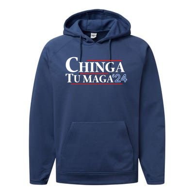 Chinga Tu Maga 24 Performance Fleece Hoodie