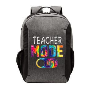 CTE Teacher Mode Off Happy Last Day Of School Tie Dye Summer Vector Backpack