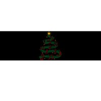 Christmas Tree Musical Notes Song Musician Sing Carols Music Bumper Sticker