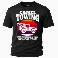 Camel Towing Meaningful Gift Funny Retro Camel Towing Funny Halloween Great Gift Performance Shirt
