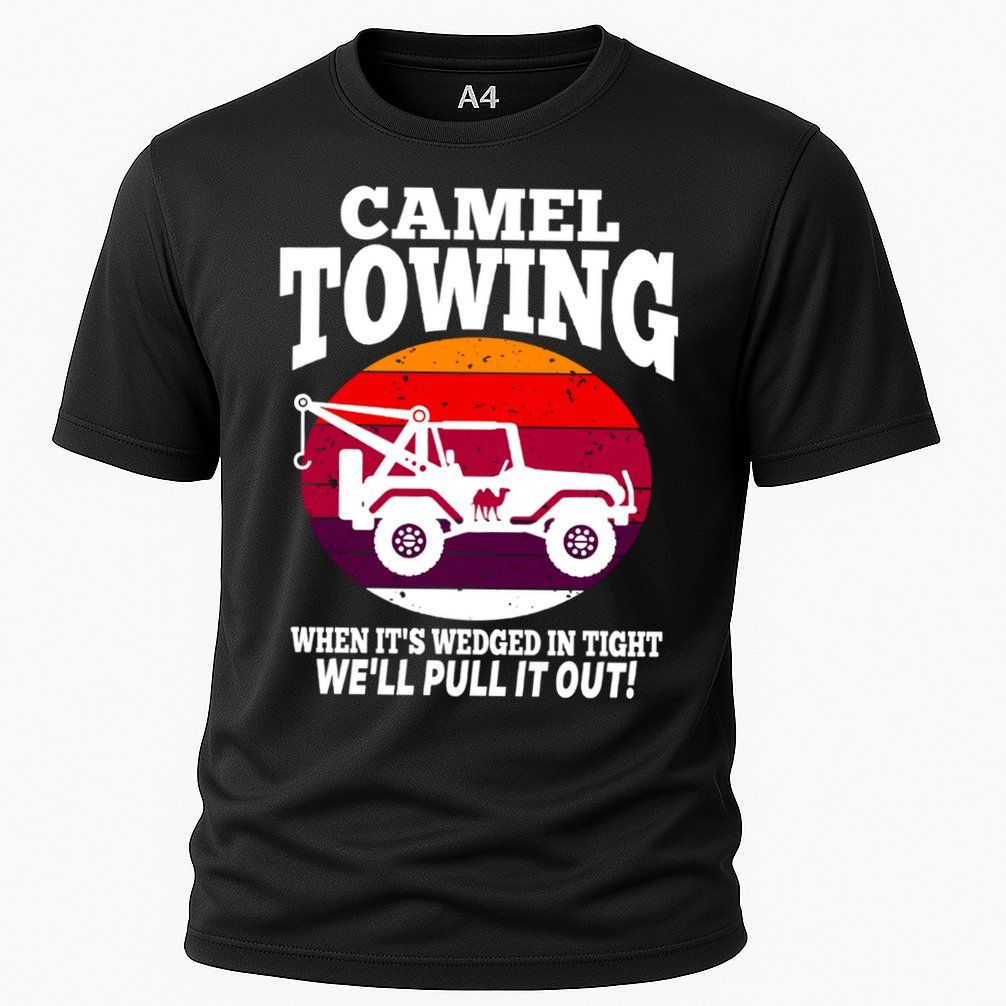 Camel Towing Meaningful Gift Funny Retro Camel Towing Funny Halloween Great Gift Performance Shirt