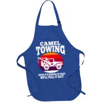 Camel Towing Meaningful Gift Funny Retro Camel Towing Funny Halloween Great Gift Apron