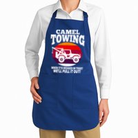 Camel Towing Meaningful Gift Funny Retro Camel Towing Funny Halloween Great Gift Apron