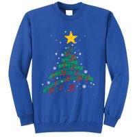 Christmas Tree Music Notes Musical Christmas Carols Songs Gift Tall Sweatshirt