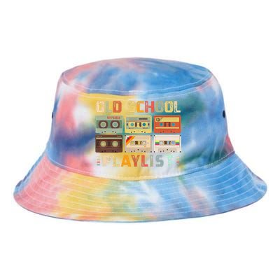 Cassette Tape Music 80s Retro Old School Playlist Tie Dye Newport Bucket Hat