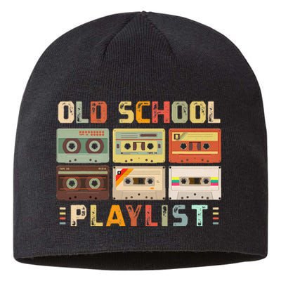 Cassette Tape Music 80s Retro Old School Playlist Sustainable Beanie