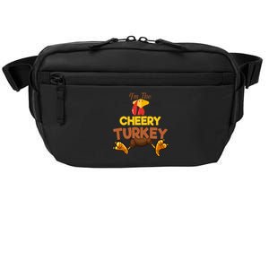 Cheery Turkey Matching Family Group Thanksgiving Gifts  Crossbody Pack