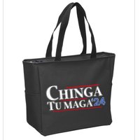 Chinga Tu Maga 24 Zip Tote Bag