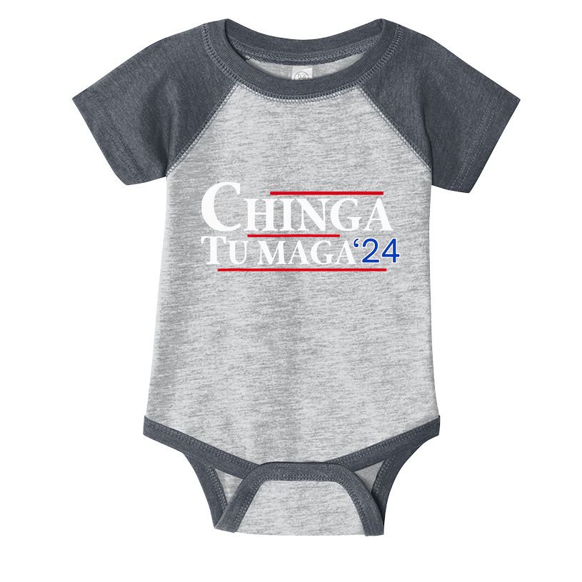 Chinga Tu Maga 24 Infant Baby Jersey Bodysuit