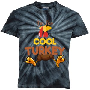 Cool Turkey Matching Family Group Thanksgiving Gifts  Kids Tie-Dye T-Shirt