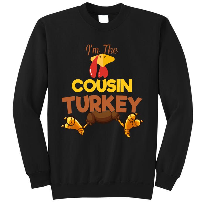 Cousin Turkey Matching Family Group Thanksgiving Gifts  Sweatshirt