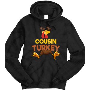 Cousin Turkey Matching Family Group Thanksgiving Gifts  Tie Dye Hoodie