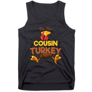 Cousin Turkey Matching Family Group Thanksgiving Gifts  Tank Top