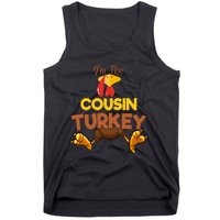 Cousin Turkey Matching Family Group Thanksgiving Gifts  Tank Top