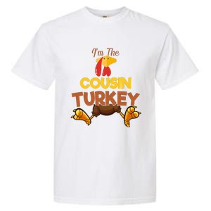 Cousin Turkey Matching Family Group Thanksgiving Gifts  Garment-Dyed Heavyweight T-Shirt