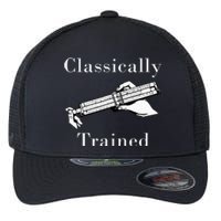 Classically Trained Mechanical Analog Calculator Slide Rule Flexfit Unipanel Trucker Cap