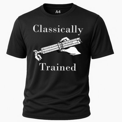 Classically Trained Mechanical Analog Calculator Slide Rule Performance Shirt