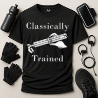 Classically Trained Mechanical Analog Calculator Slide Rule Performance Shirt