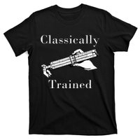 Classically Trained Mechanical Analog Calculator Slide Rule T-Shirt