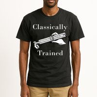 Classically Trained Mechanical Analog Calculator Slide Rule Tall T-Shirt