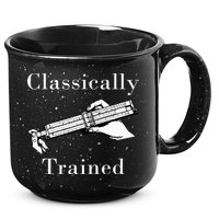 Classically Trained Mechanical Analog Calculator Slide Rule 15oz Campfire Ceramic Mug