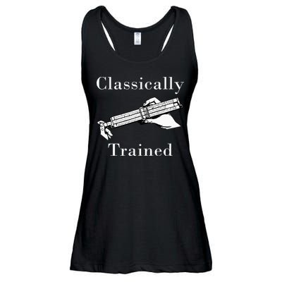 Classically Trained Mechanical Analog Calculator Slide Rule Ladies Essential Flowy Tank
