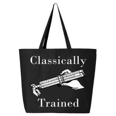 Classically Trained Mechanical Analog Calculator Slide Rule 25L Jumbo Tote