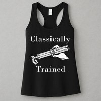 Classically Trained Mechanical Analog Calculator Slide Rule Womens Tank Top