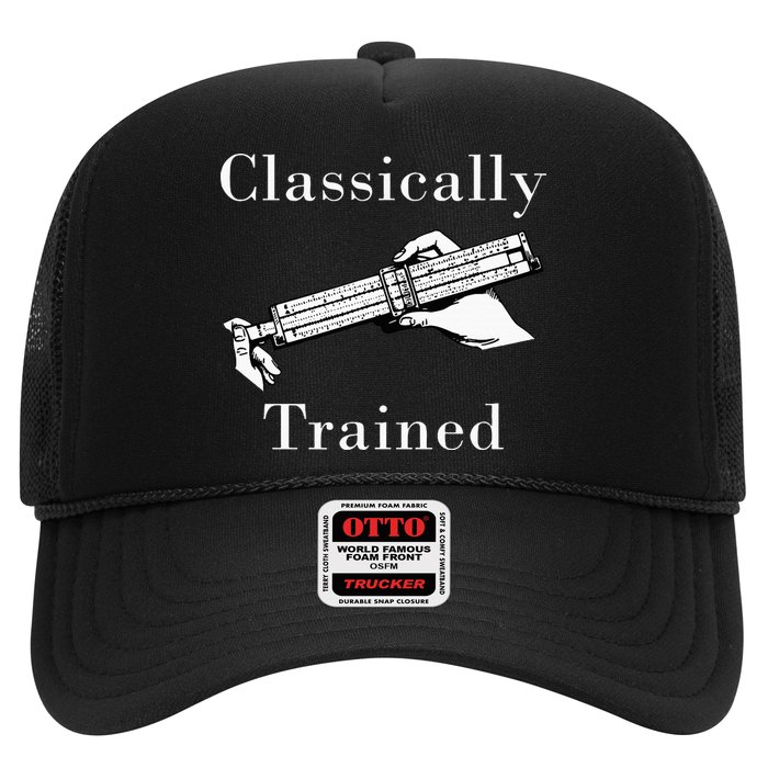 Classically Trained Mechanical Analog Calculator Slide Rule Trucker Hat