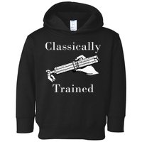 Classically Trained Mechanical Analog Calculator Slide Rule Toddler Hoodie
