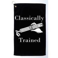 Classically Trained Mechanical Analog Calculator Slide Rule Golf Towel