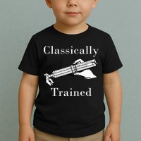 Classically Trained Mechanical Analog Calculator Slide Rule Toddler T-Shirt